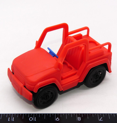 Plastic red truck vehicle car - plastic,