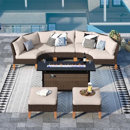 8pcs patio furniture set - 8pcs,