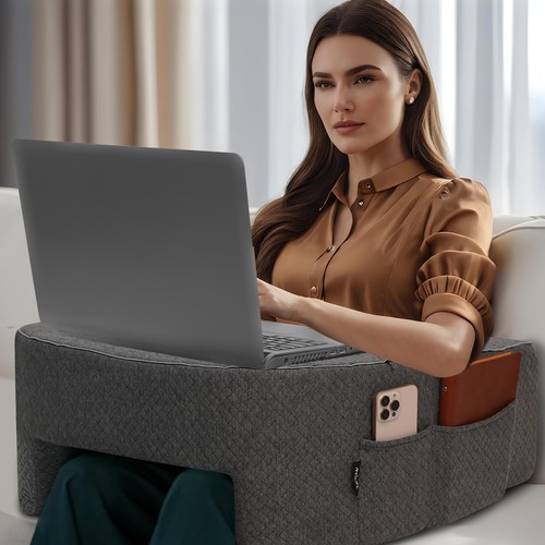 Lap desk pillow with - lap,