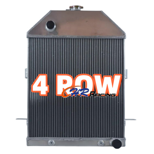 Row aluminum radiator - 4, for