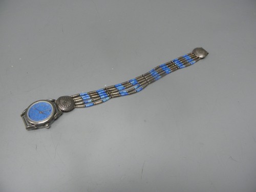 Native american beaded silver - native,