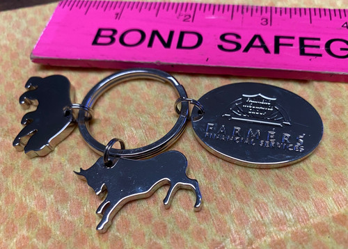 Farmers insurance key chain - farmers,