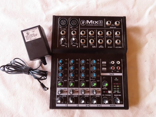 Mackie mix8 channel compact - 8,