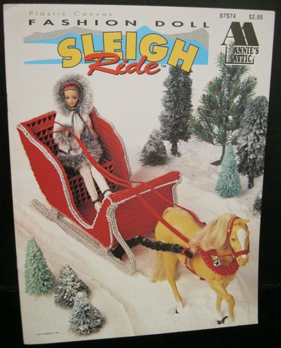 Fashion doll sleigh ride - fashion,