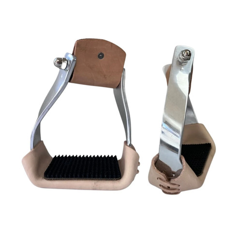 Tack twisted slant stirrup - aj,