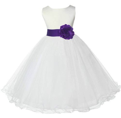Flower girl dress birthday - girl,