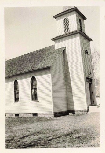 Vtg photo church building - vtg,