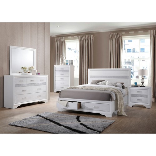 Corbin white piece queen - white,