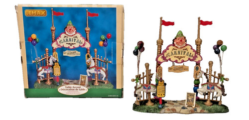 Lemax carnival entryway - lemax,