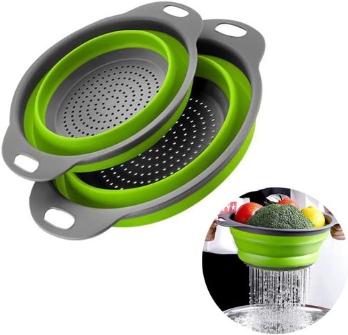 Pack collapsible colander - 2-pack,