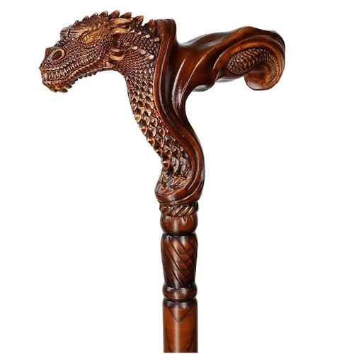 Art wooden walking stick hand - art-wooden,