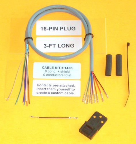 Cable kit 143k motorola - kit, pin