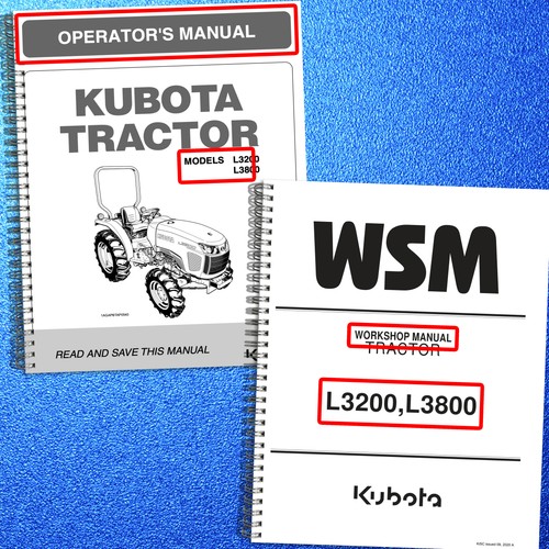 Kubota l3200 l3800 - kubota,