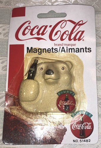 Vtg fridge magnet coca - vtg,