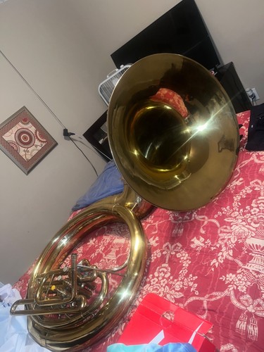 Sousaphone used - sousaphone,
