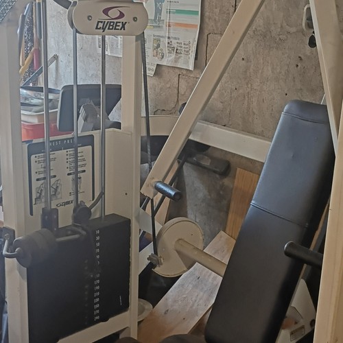 Cybex adjustable chest press - cybex,