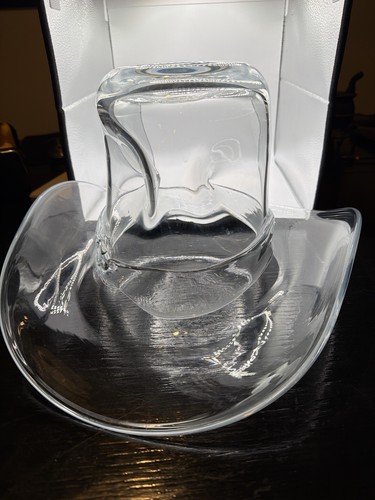 Vintage hand blown glass - hand,