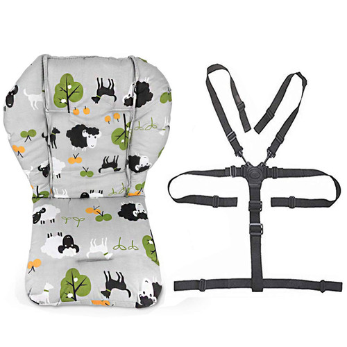 Baby high chair seat cushion - high,