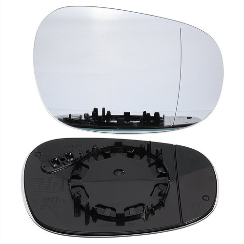 Right white heated side mirror - white,