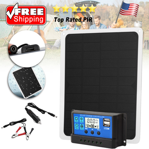 22w solar panel 12v trickle - panel,