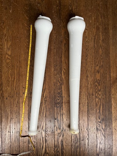 Antique porcelain coated cast