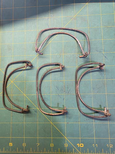 Vintage wire bail closure - wire,
