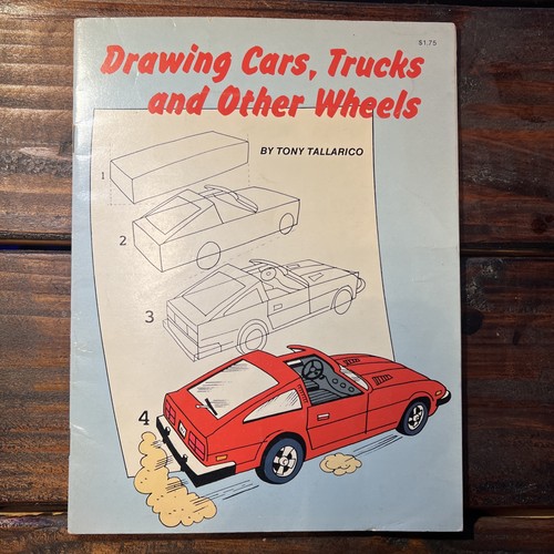 Vintage drawing cars - trucks, &