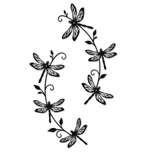 Dragonfly garden wall decor - garden,