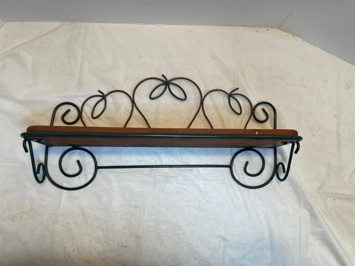 Vintage wall shelf wrought - vintage,