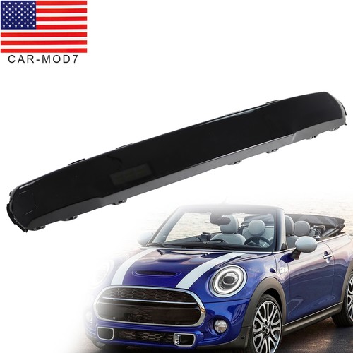Front black bumper number - front,