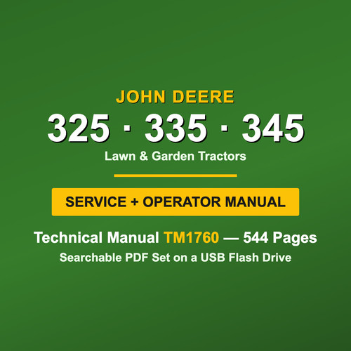 John deere 325 335 345 - deere,