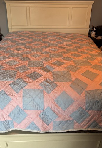 Handmade amish quilted - handmade,