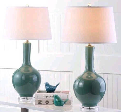 Set teal safavieh ceramic - of,