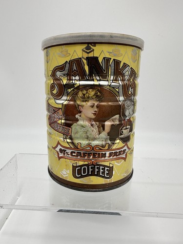 Vintage 1980 sanka - 1980, tin