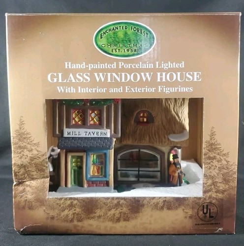 Lemax enchanted forest glass - lemax,