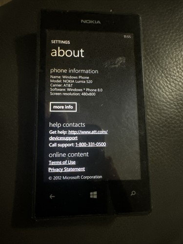 Nokia lumia 520 - lumia, 8gb