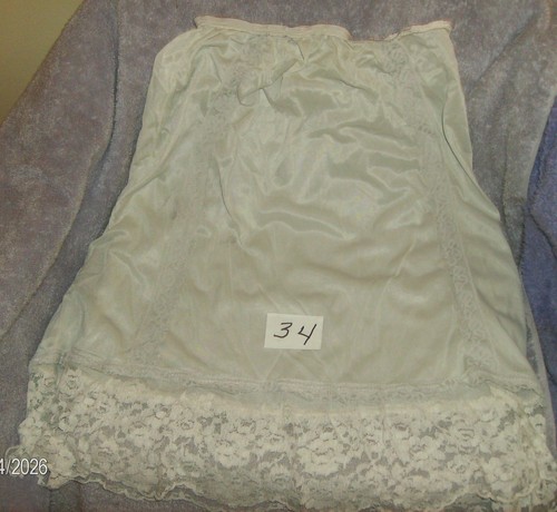 Ladies white half - half, lace