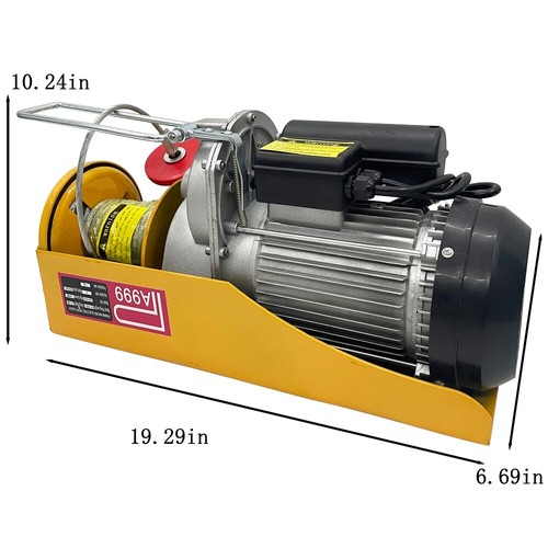 Electric wire rope block - electric,