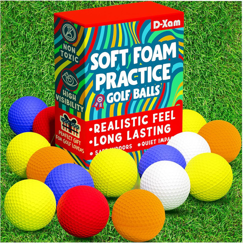 Foam golf balls - bulk, 24