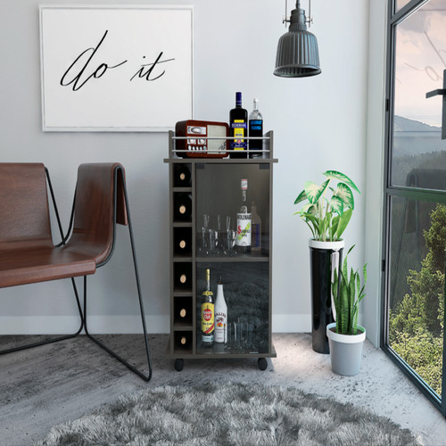 Barbieri bar cart with - bar, six