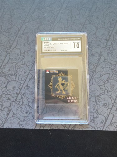 Gem mint pokemon mewtwo - pokemon:, 24k