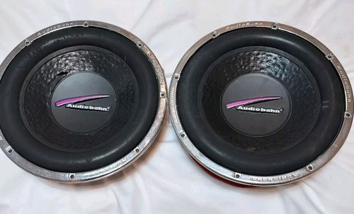 Pair audiobahn subwoofer - pair,