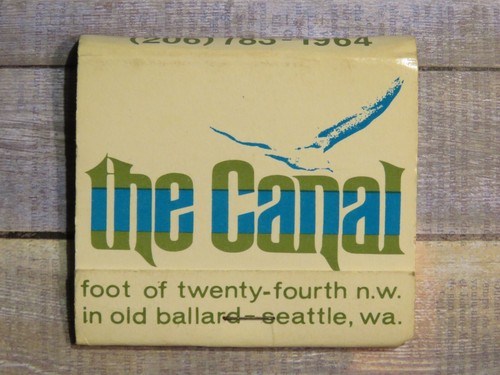 Matches matchbooks the canal - matchbooks,