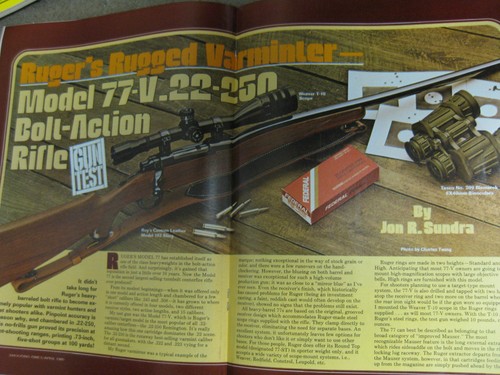 Shooting times test colt - shooting,