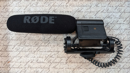 Røde shotgun microphone with - røde,