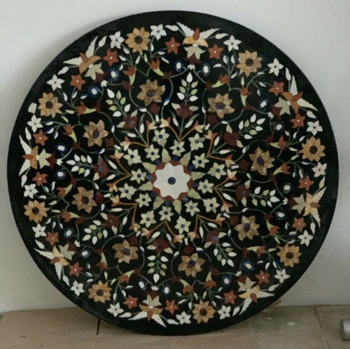 Table marble inlay top - 24'',