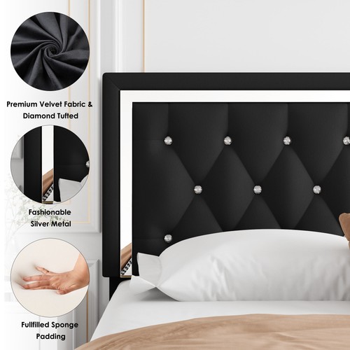 Homfa queen size bed - homfa,