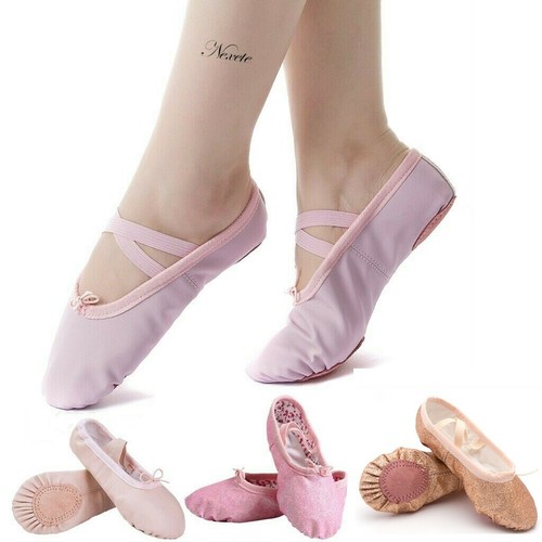 Leather ballet shoes - pu,