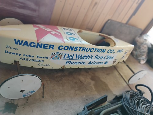 Vintage soap box derby - soap,