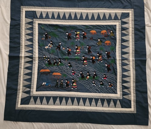 Beautiful vintage hmong river - beautiful,